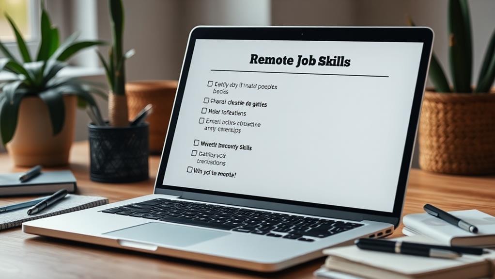 essential remote work skills